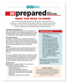 hurricane preparedness flyer