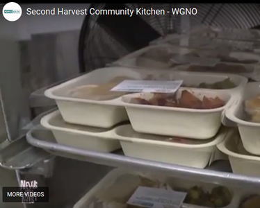 Peoples Health and Second Harvest Food Bank Volunteers Prepare Thanksgiving Meals