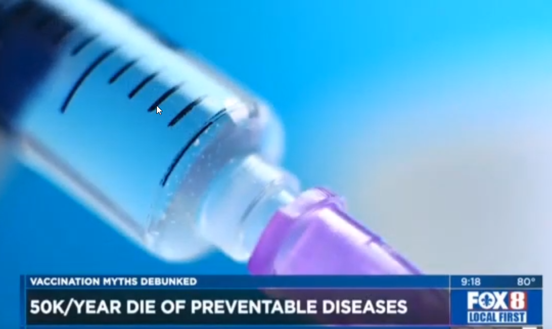 Vaccines – Dr. Brent Wallis on WVUE FOX 8 News