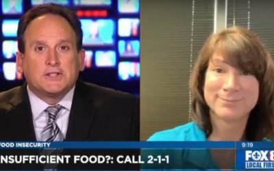 Food Insecurity – Leslie Keen on WVUE FOX 8 News