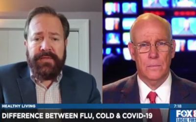 Cold, Flu and COVID-19 – Dr. Brent Wallis on WVUE FOX 8 News