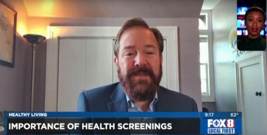 Importance of Health Screenings – Dr. Brent Wallis on WVUE FOX 8 News