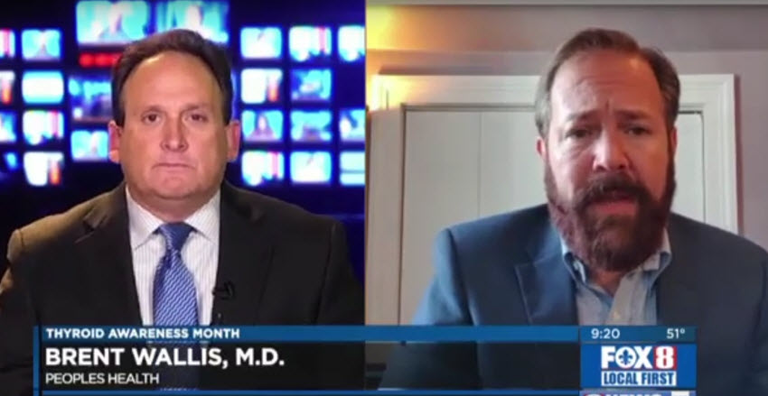 Thyroid Awareness Month – Dr. Brent Wallis on WVUE FOX 8 News