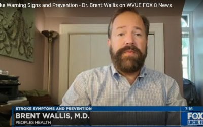 Stroke Warning Signs and Prevention – Dr. Brent Wallis on WVUE FOX 8 News
