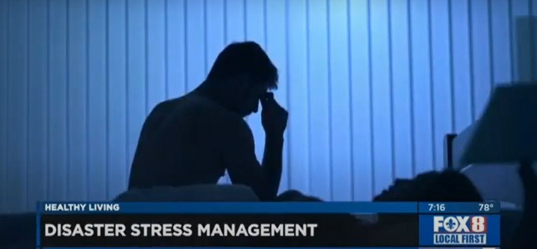 Coping with Stress After a Disaster – Dr. Brent Wallis on WVUE FOX 8 News