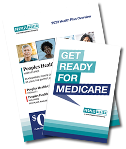 Free Infokit Image displaying plan quick guide and the 8 Things to Know About Medicare booklet