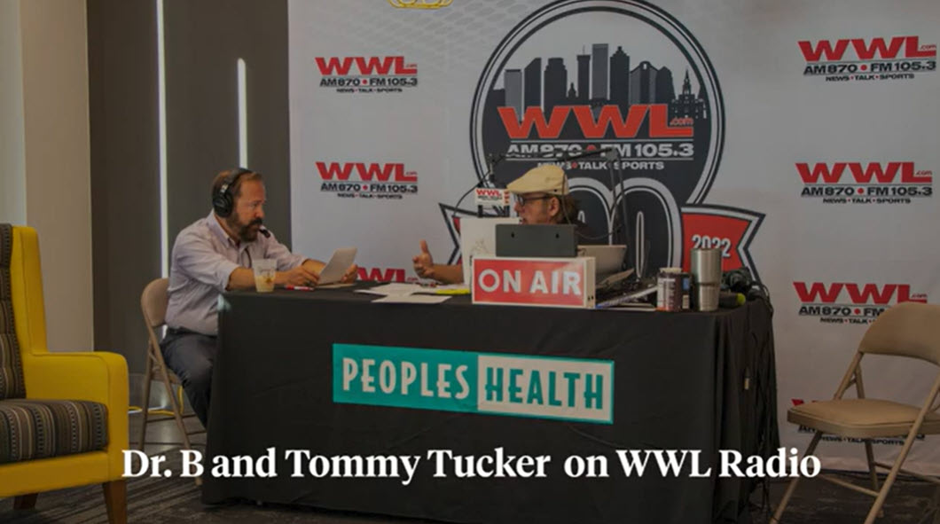 WWL Radio Live Remote – Dr. B and Tommy Tucker Discuss Medicare’s Annual Enrollment Period