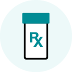 Pill bottle icon